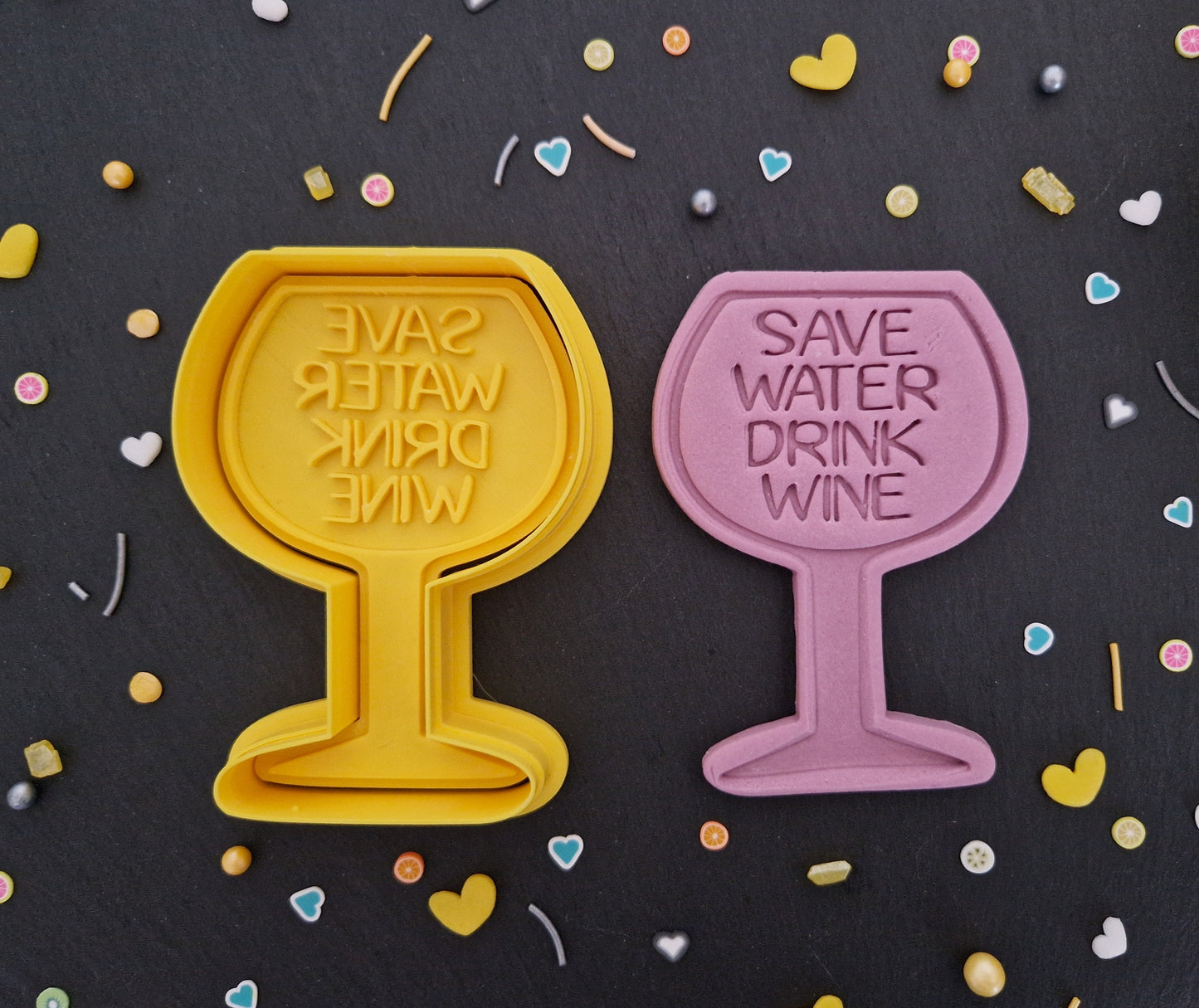 Save Water Drink Wine Cookie Cutter