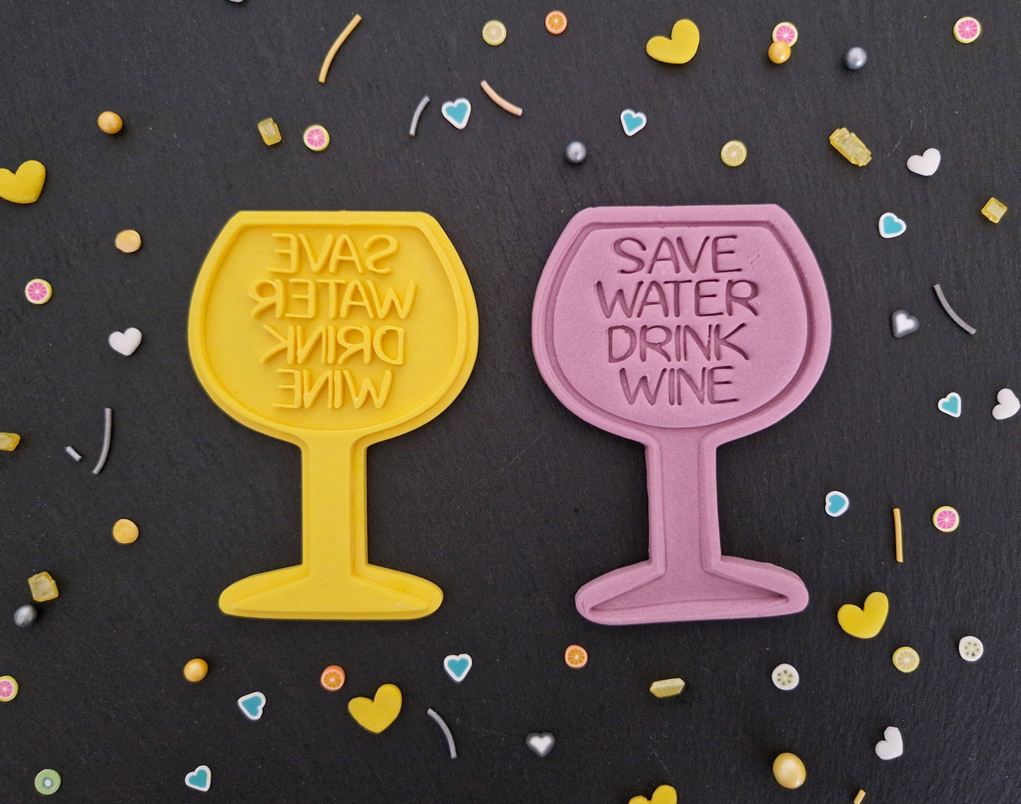 Save Water Drink Wine Cookie Cutter