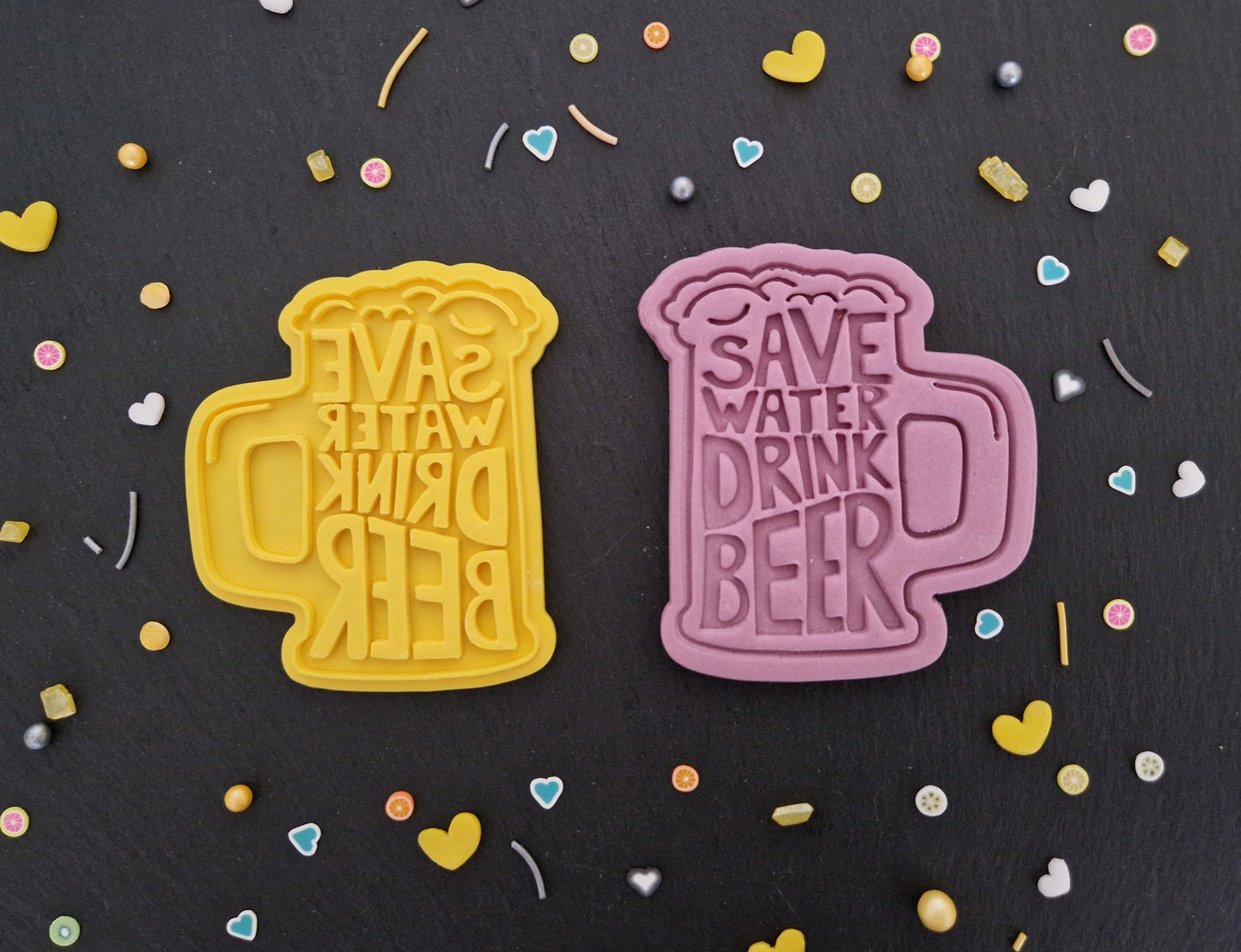 Save Water Drink Beer Cookie Cutter