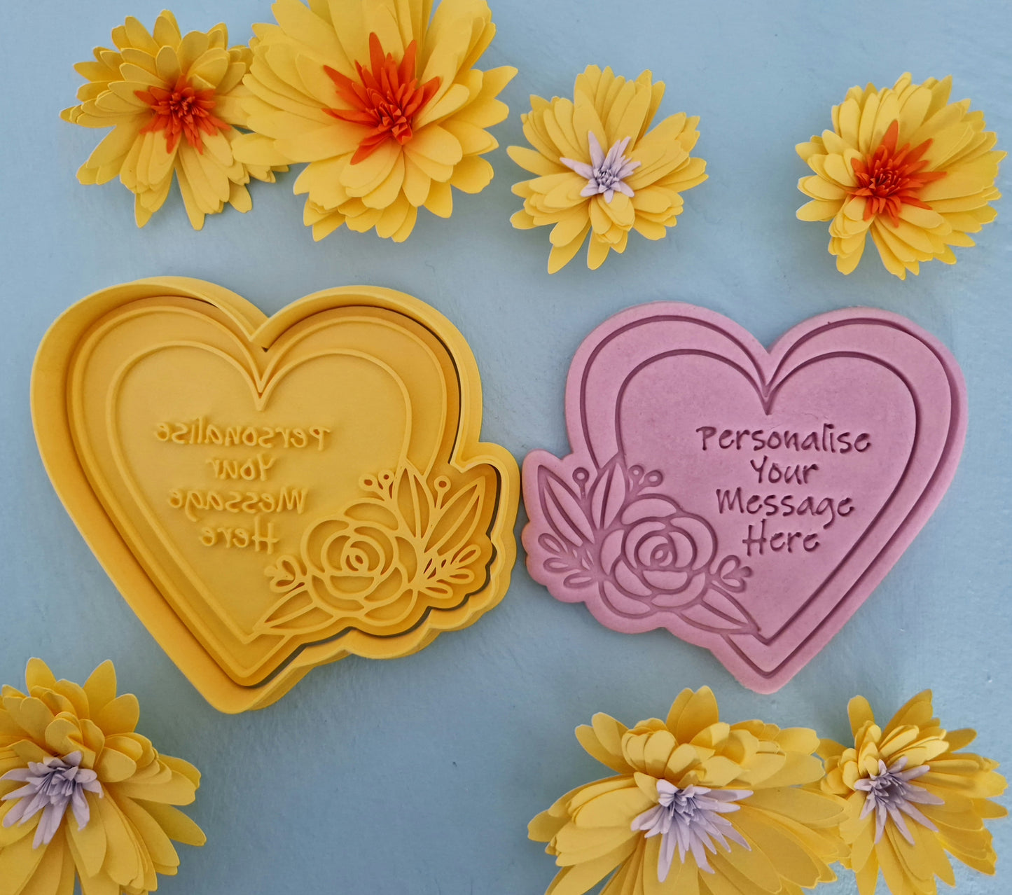 Personalised Heart Cookie Cutter