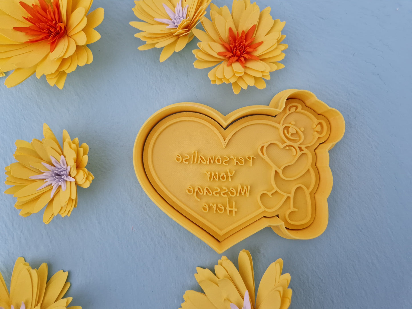 Personalised Teddy Bear Cookie Cutter