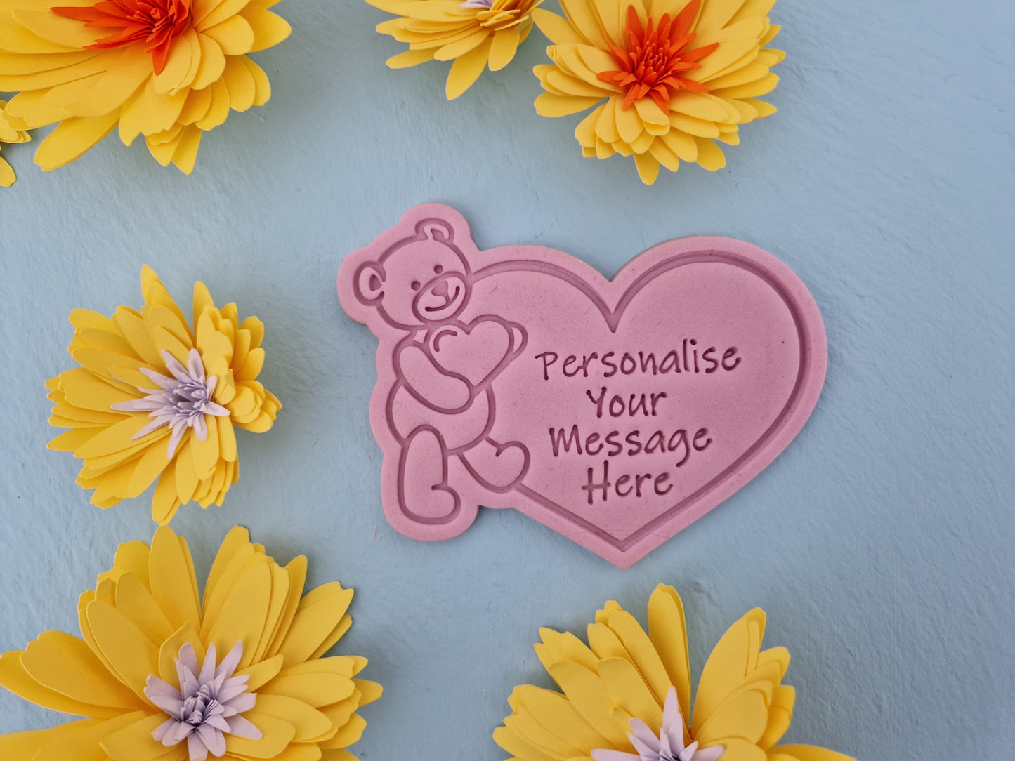 Personalised Teddy Bear Cookie Cutter