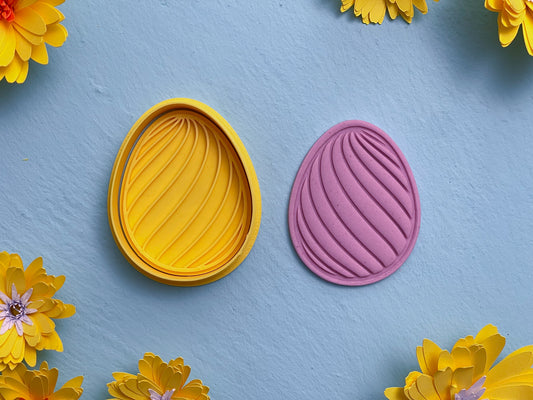 Easter Egg Cookie Cutter - A