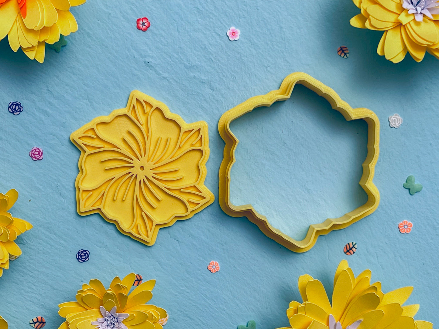 Flower F Cookie Cutter