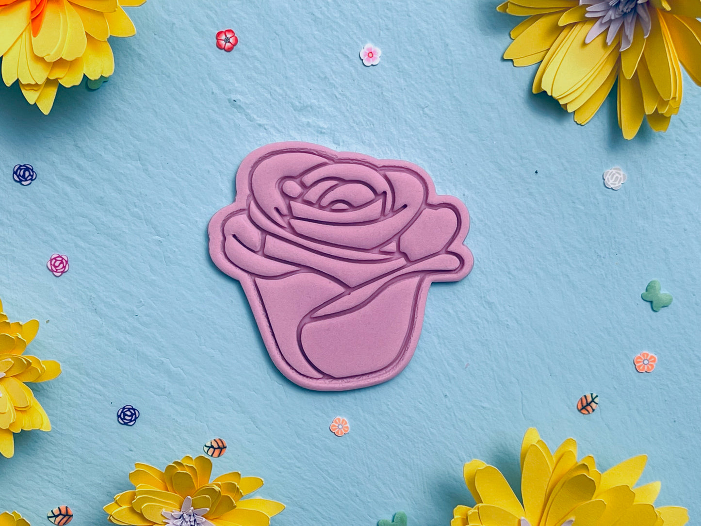 Rose Flower 3 Cookie Cutter