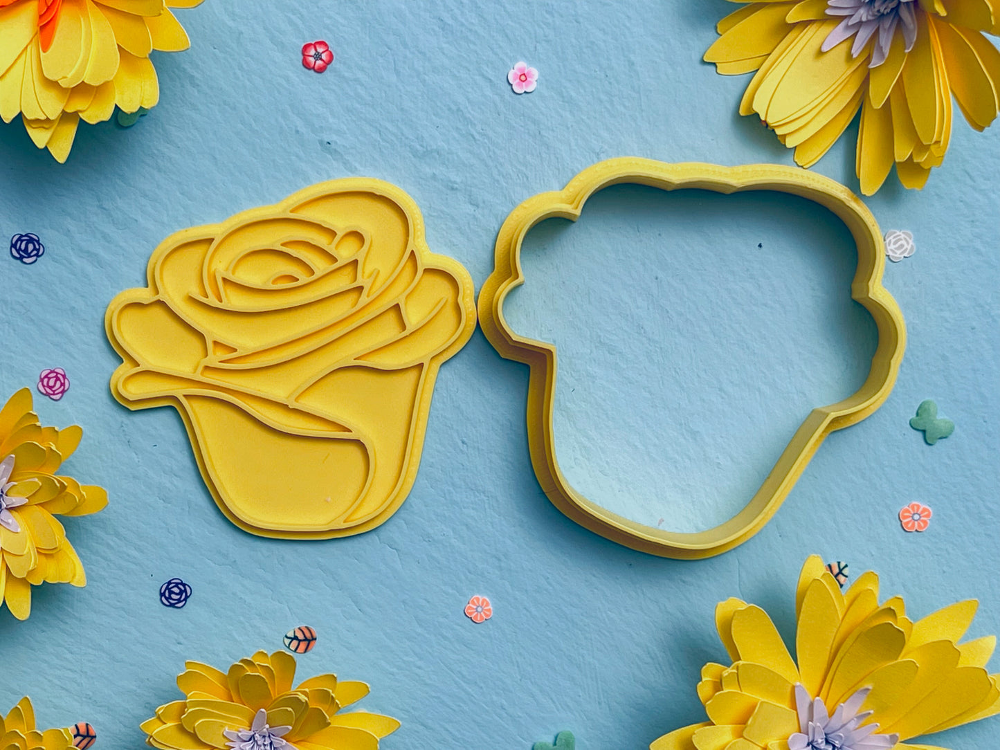 Rose Flower 3 Cookie Cutter