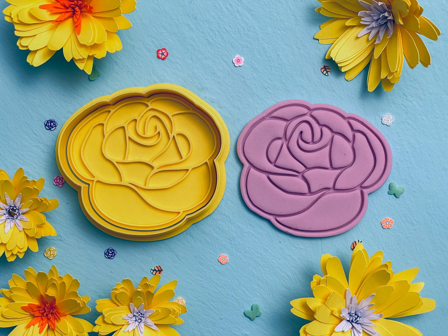 Rose Flower 5 Cookie Cutter