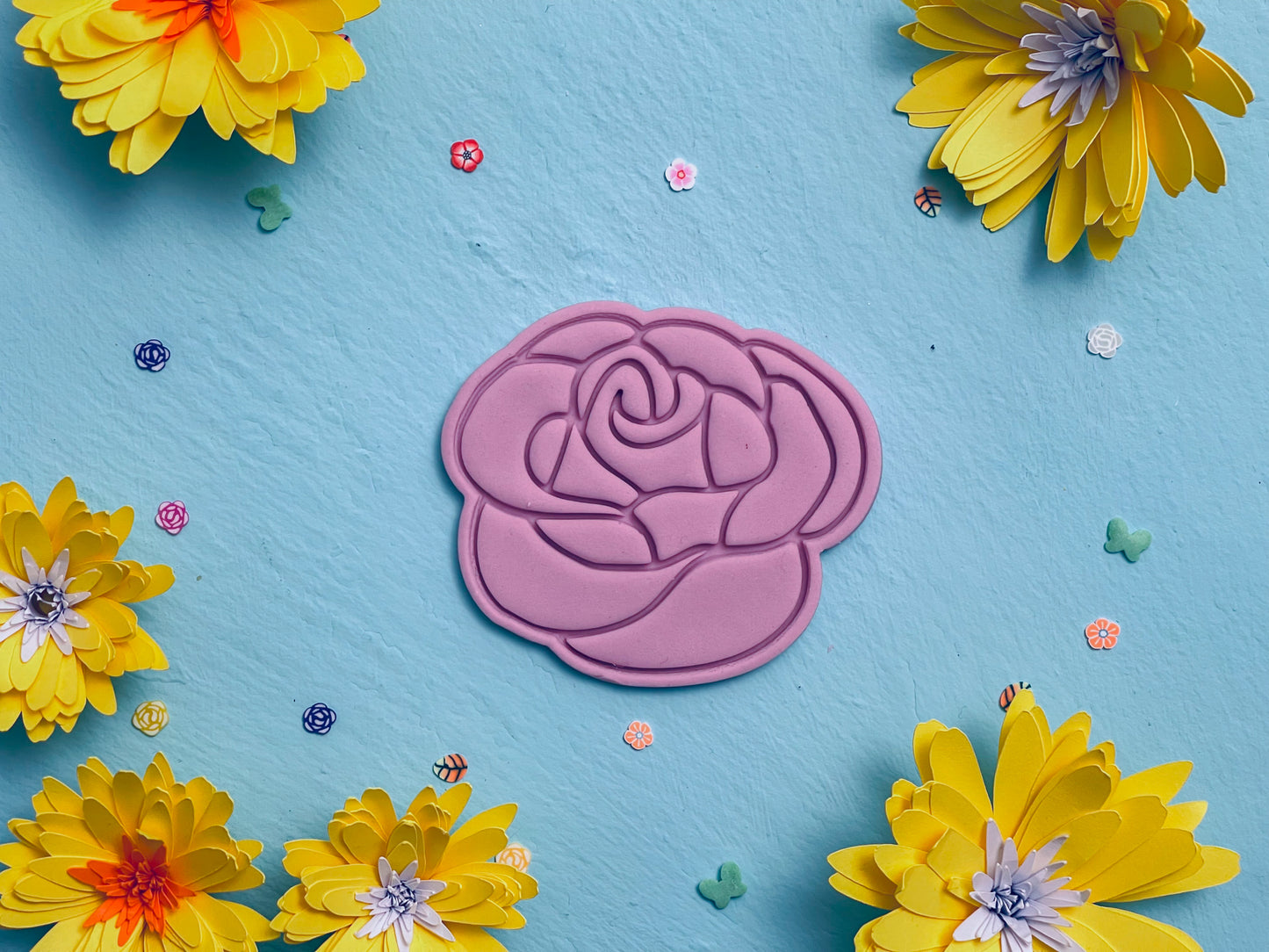 Rose Flower 5 Cookie Cutter