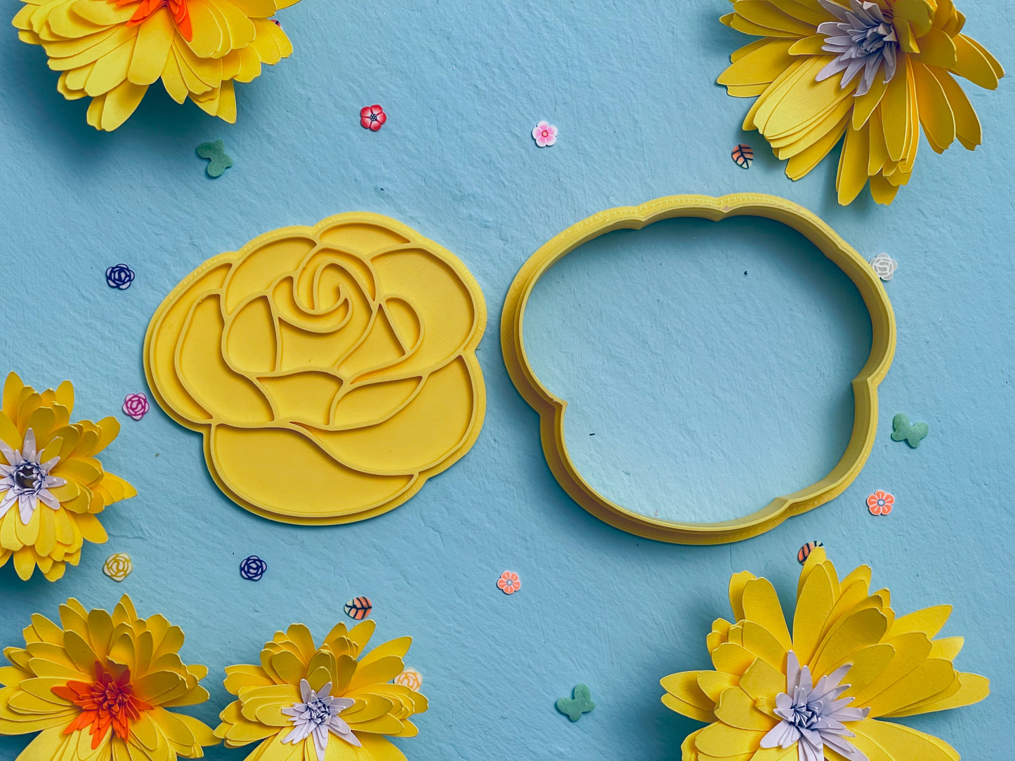 Rose Flower 5 Cookie Cutter