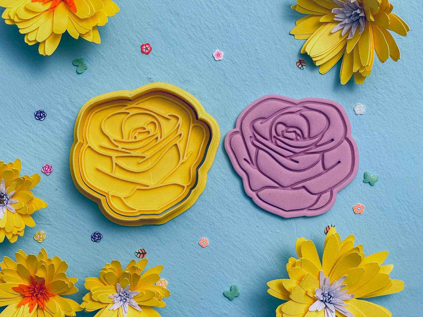 Rose Flower 4 Cookie Cutter