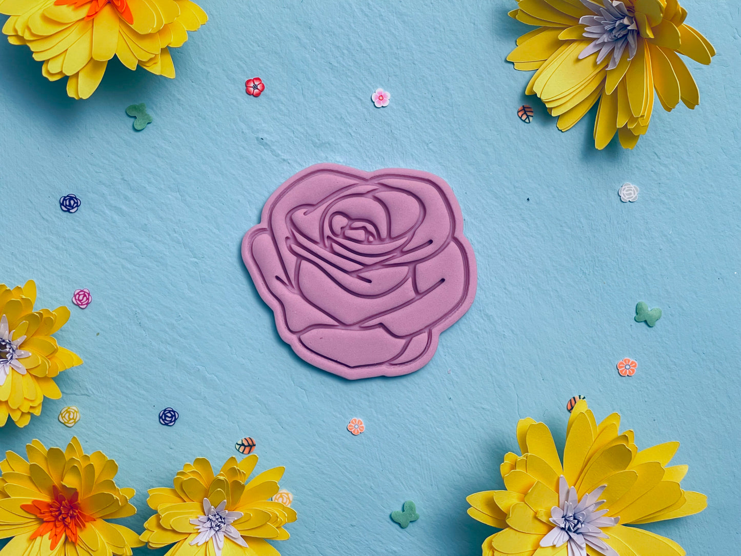 Rose Flower 4 Cookie Cutter