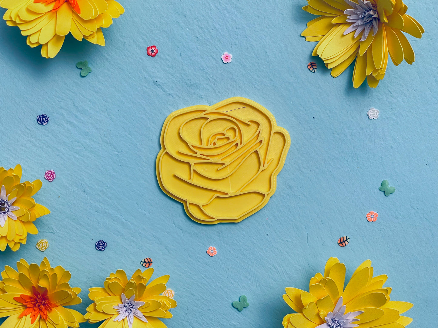 Rose Flower 4 Cookie Cutter