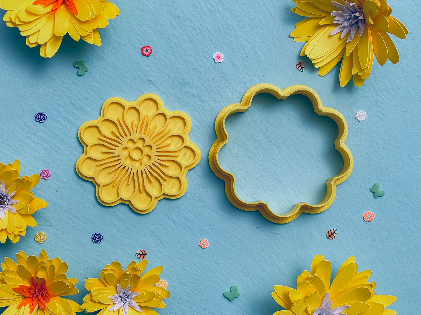 Flower K Cookie Cutter