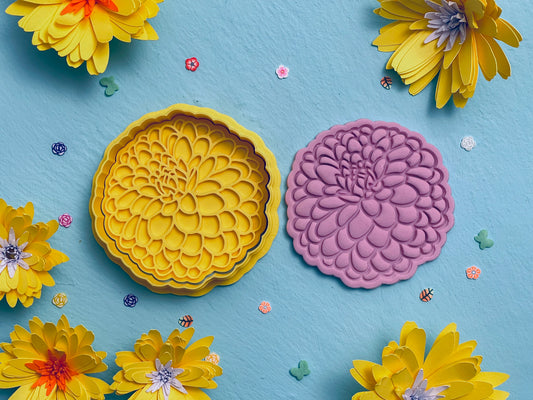 Dahlia Flower Cookie Cutter