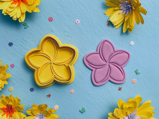 Frangipani Flower Cookie Cutter