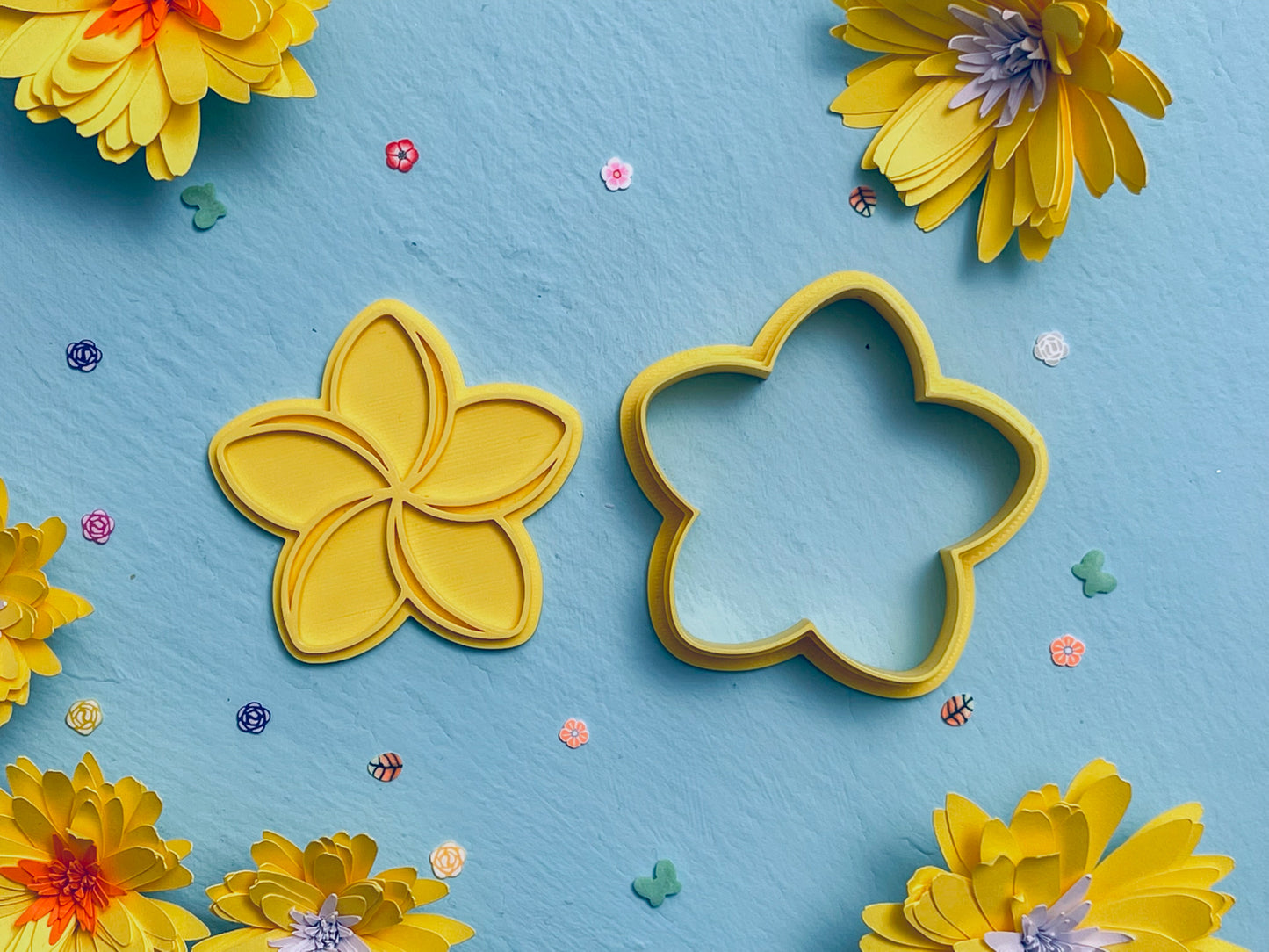 Frangipani Flower Cookie Cutter