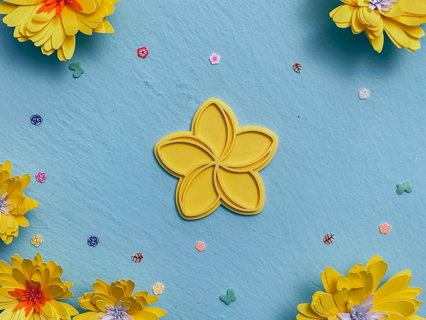 Frangipani Flower Cookie Cutter