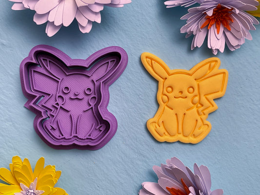 Pokemon Set Cupcake Cutters