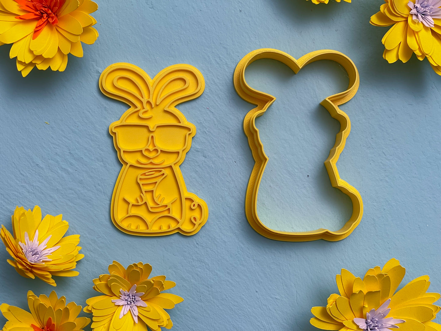 Cool Easter Bunny Cookie Cutter