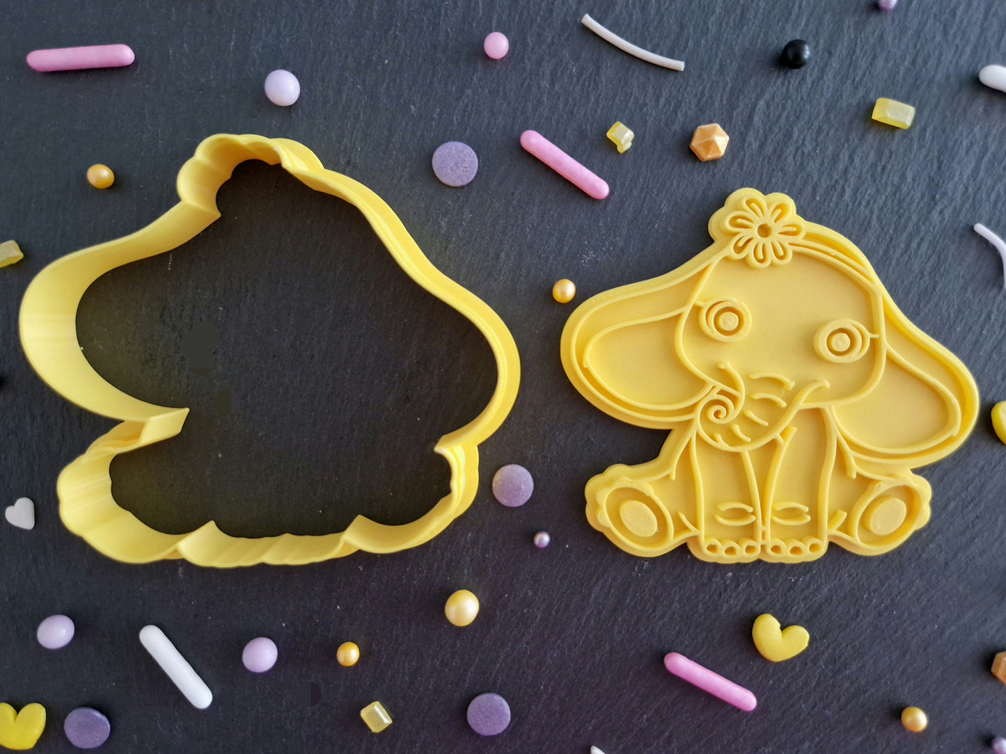 Baby Elephant Cookie Cutter