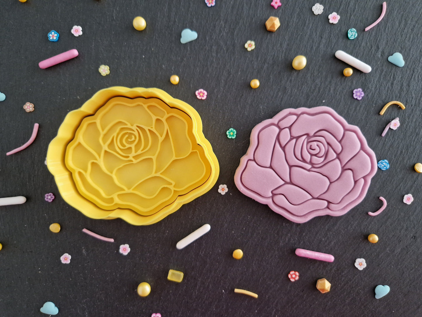 Rose Flower 2 Cookie Cutter