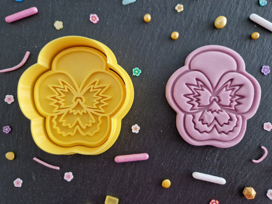 Pansy Flower Cookie Cutter