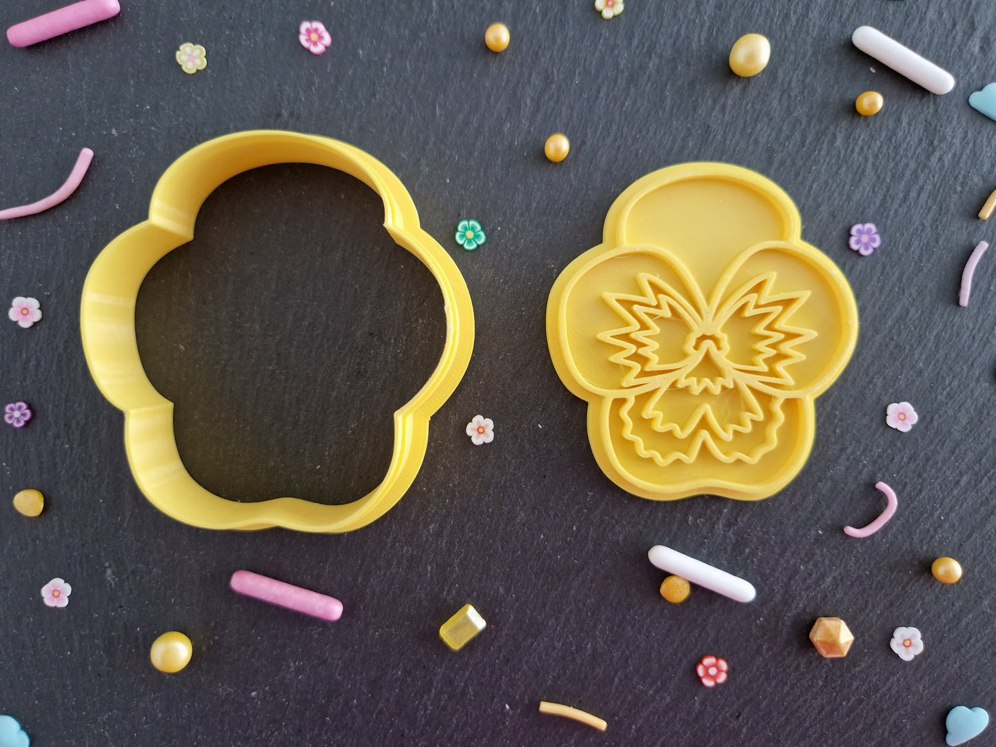 Pansy Flower Cookie Cutter