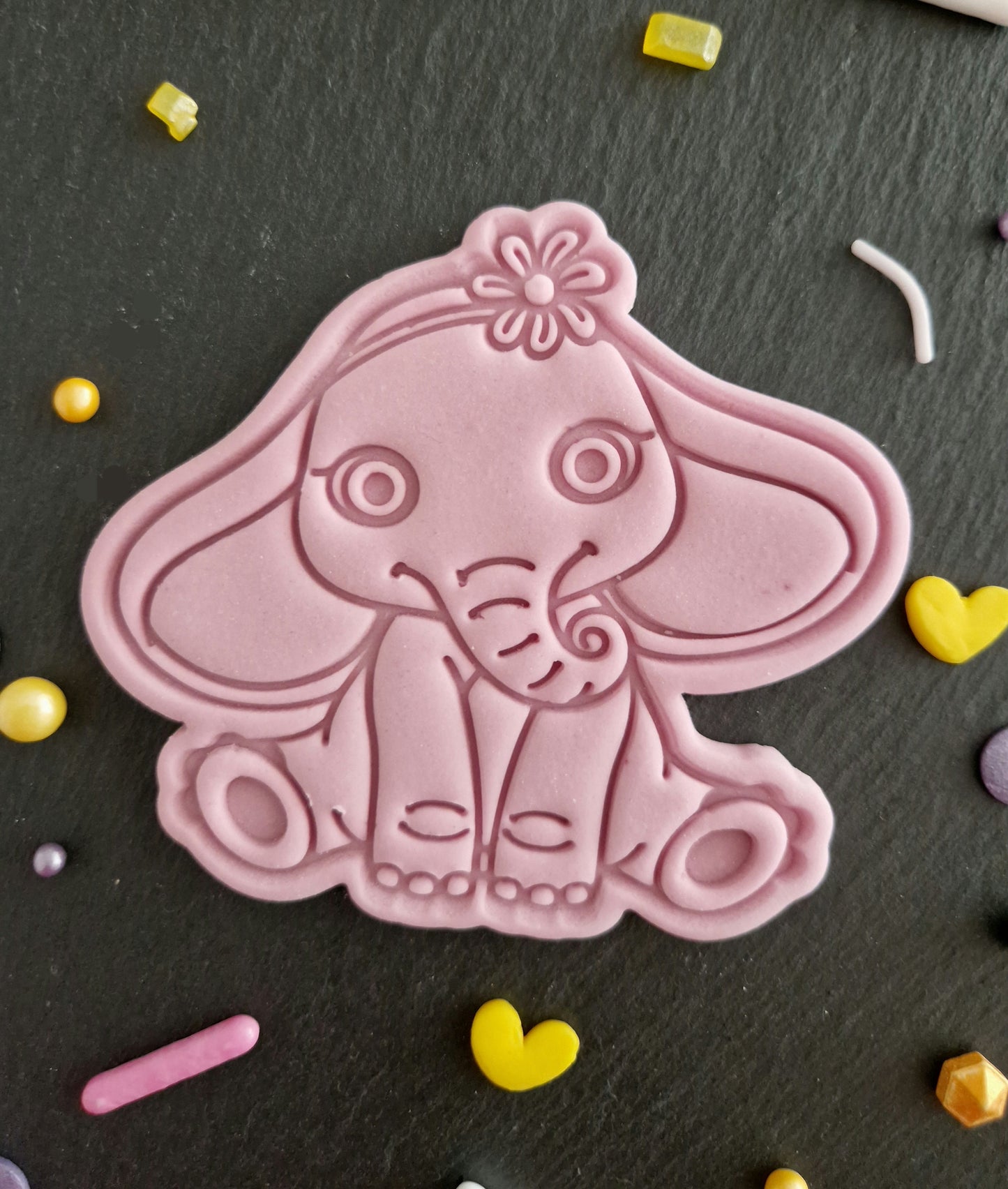 Baby Elephant Cookie Cutter