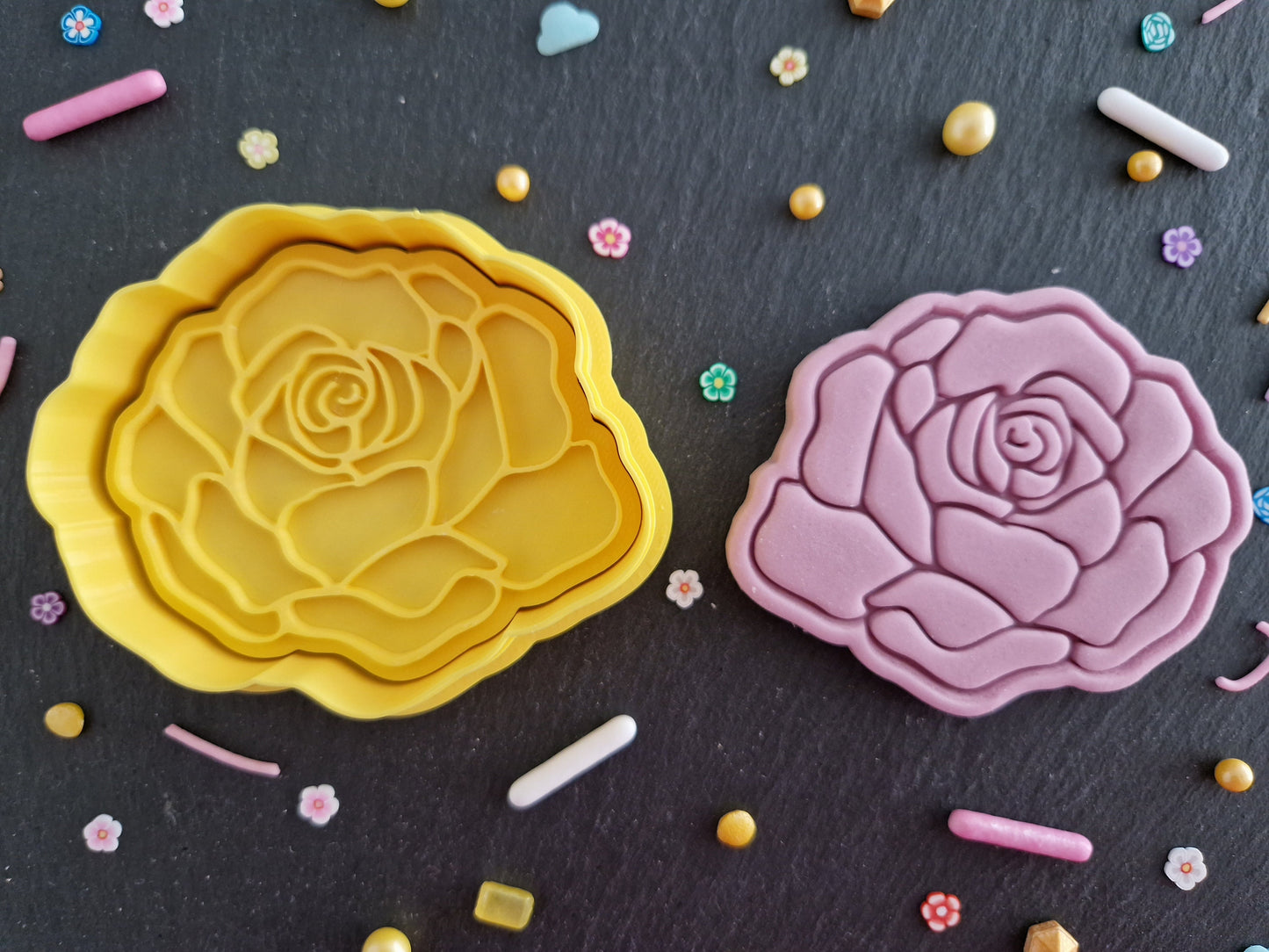 Rose Flower 2 Cookie Cutter