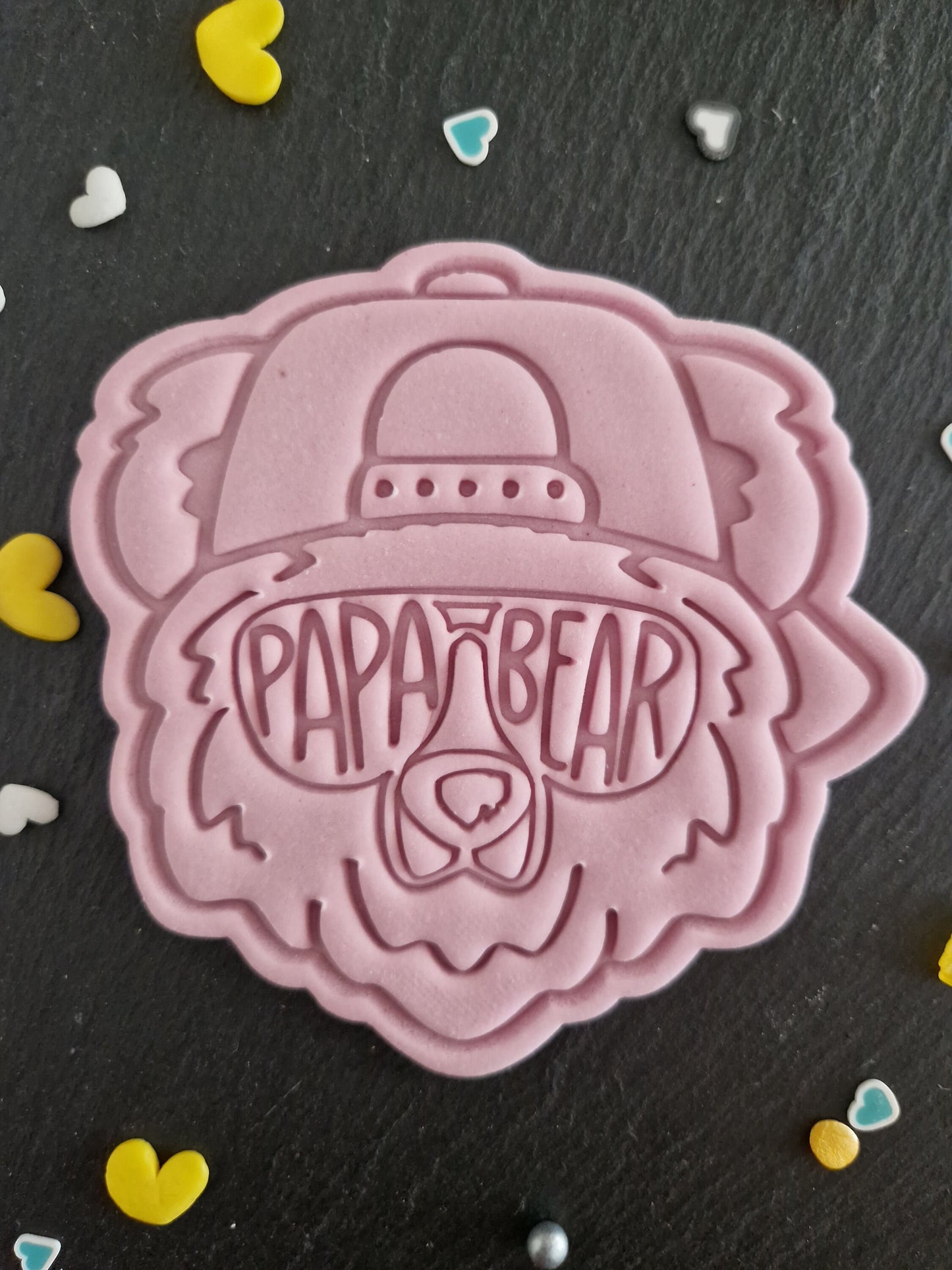 Papa Bear Cookie Cutter