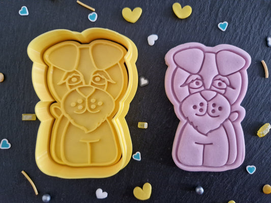 Schnauzer Dog Cookie Cutter